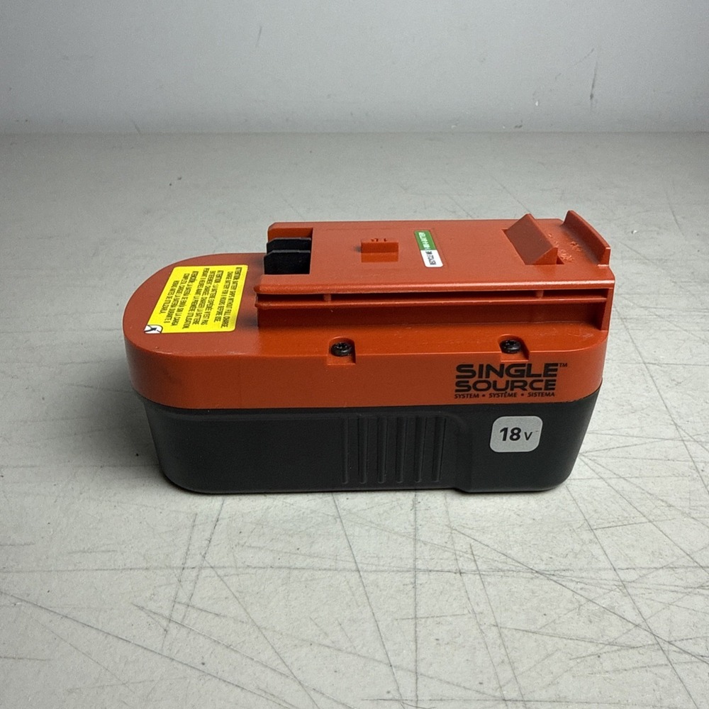 Genuine OEM Black & Decker 18V Volt Single Slide Pack Battery #240760-00